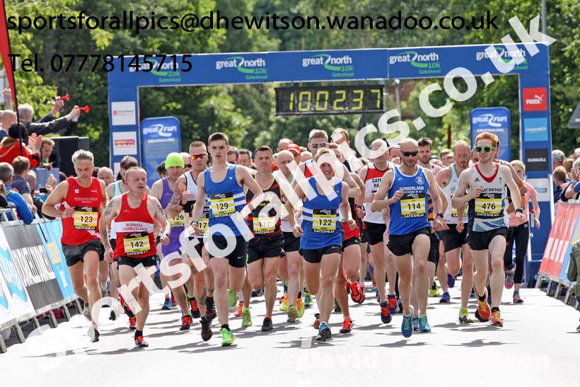 Great North 10k, Gateshead. Photo: David T. Hewitson/Sports for All Pics